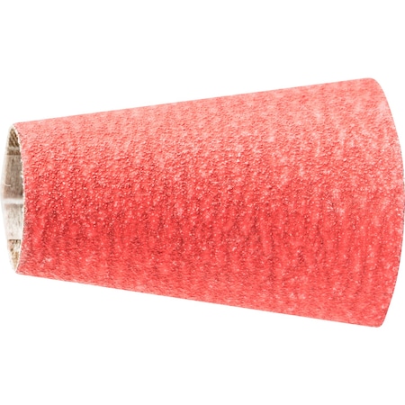 Pferd 1-1/2" to 7/8" Tapered Spiral Band - 2-3/8" Length, Ceramic Oxide CO-COOL, 120 Grit 41399